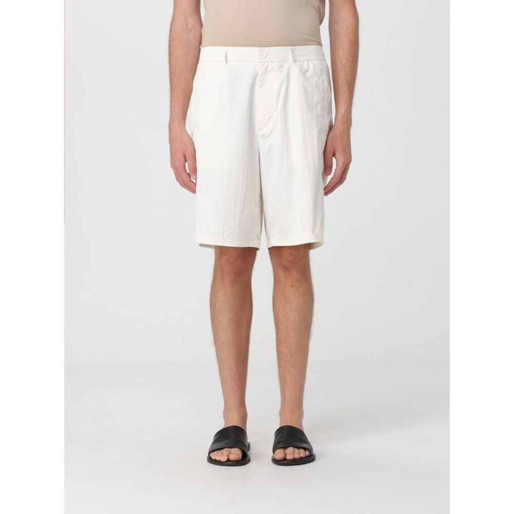 Armani Exchange Shorts Men Yellow Cream